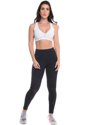 Conjunto Sandy Fitness Power Glass Branco Menor preço em Conjunto Sandy Fitness Power Glass Branco