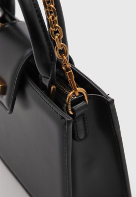 Bolsa Feminina Santa Lolla Retangular Preta