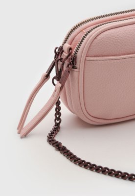 Bolsa Feminina Santa Lolla Texturizada Rosa