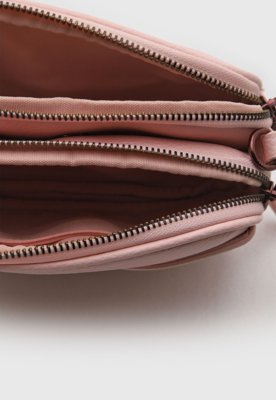 Bolsa Feminina Santa Lolla Texturizada Rosa