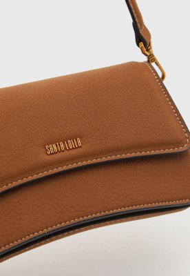 Bolsa Santa Lolla Retangular Caramelo