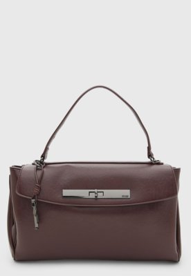 Bolsa Santa Lolla Retangular Marrom