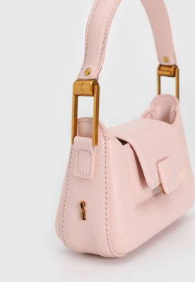 Bolsa Santa Lolla Tiracolo Alça Dupla Rosa