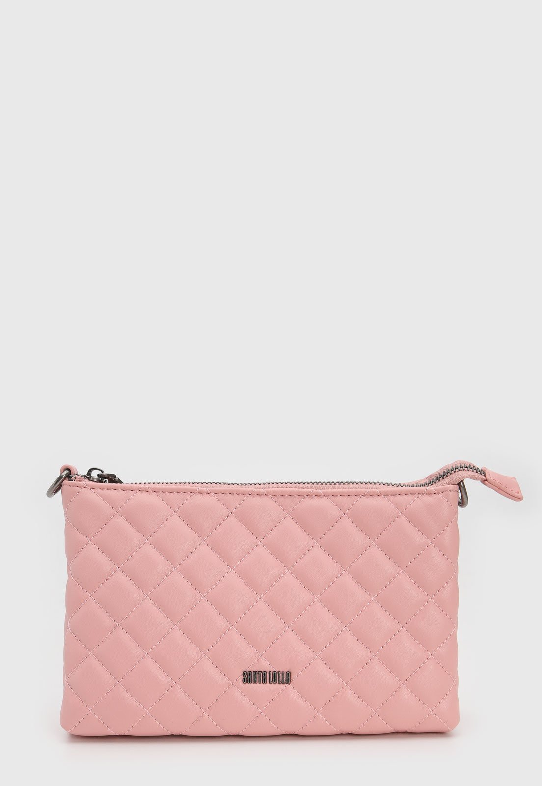 Bolsa Tiracolo Santa Lolla Matelassê Rosa