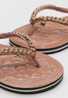 Chinelo Santa Lolla Corrente Rosa