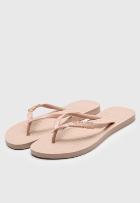 Chinelo Santa Lolla Logo Rosa