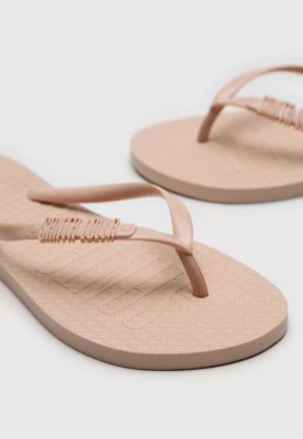 Chinelo Santa Lolla Logo Rosa