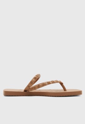 Rasteira Feminina Santa Lolla Spikes Caramelo