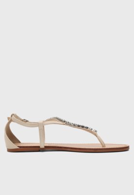 Rasteira Santa Lolla Fivela Dourada