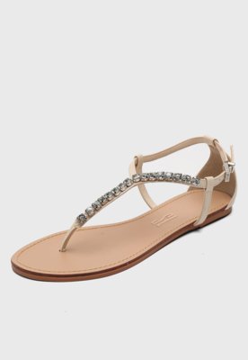 Rasteira Santa Lolla Fivela Dourada