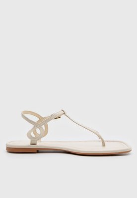 Rasteirinha Feminina Santa Lolla Fechada Off-White
