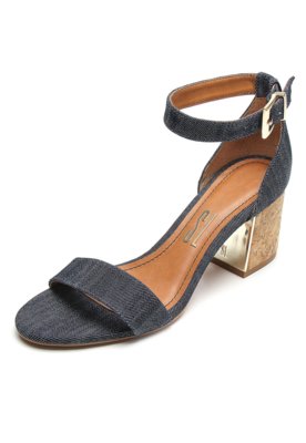 sandália espadrille santa lolla jeans azul