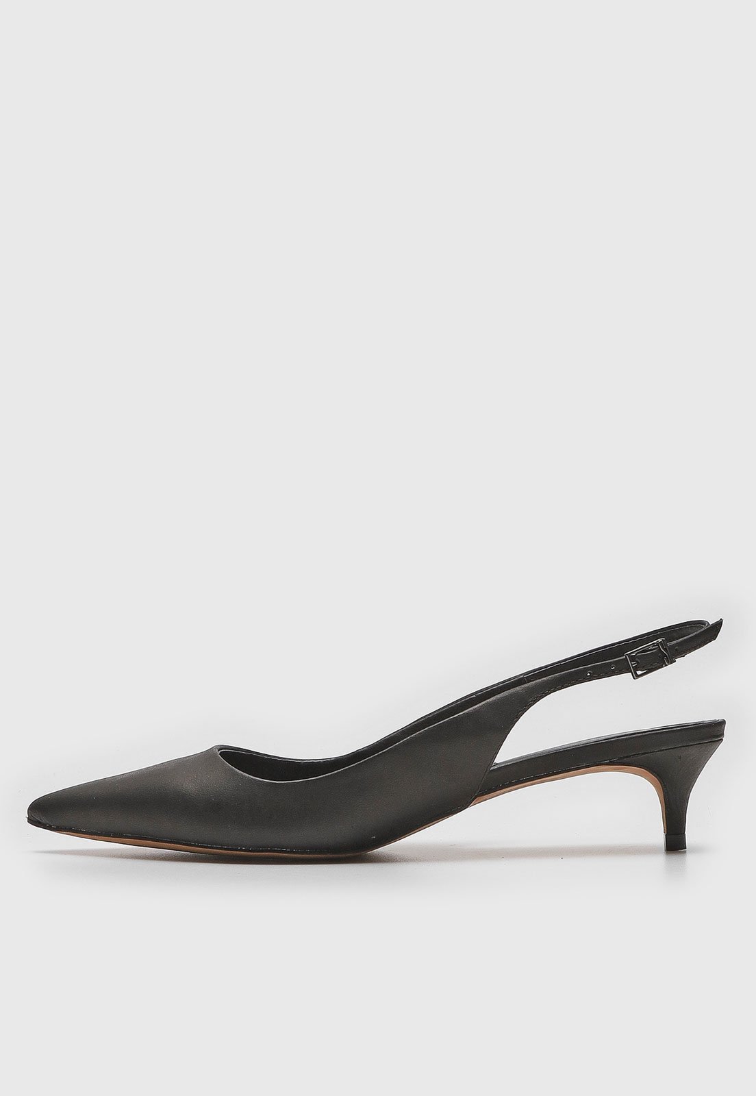 Scarpin Santa Lolla Slingback Preto