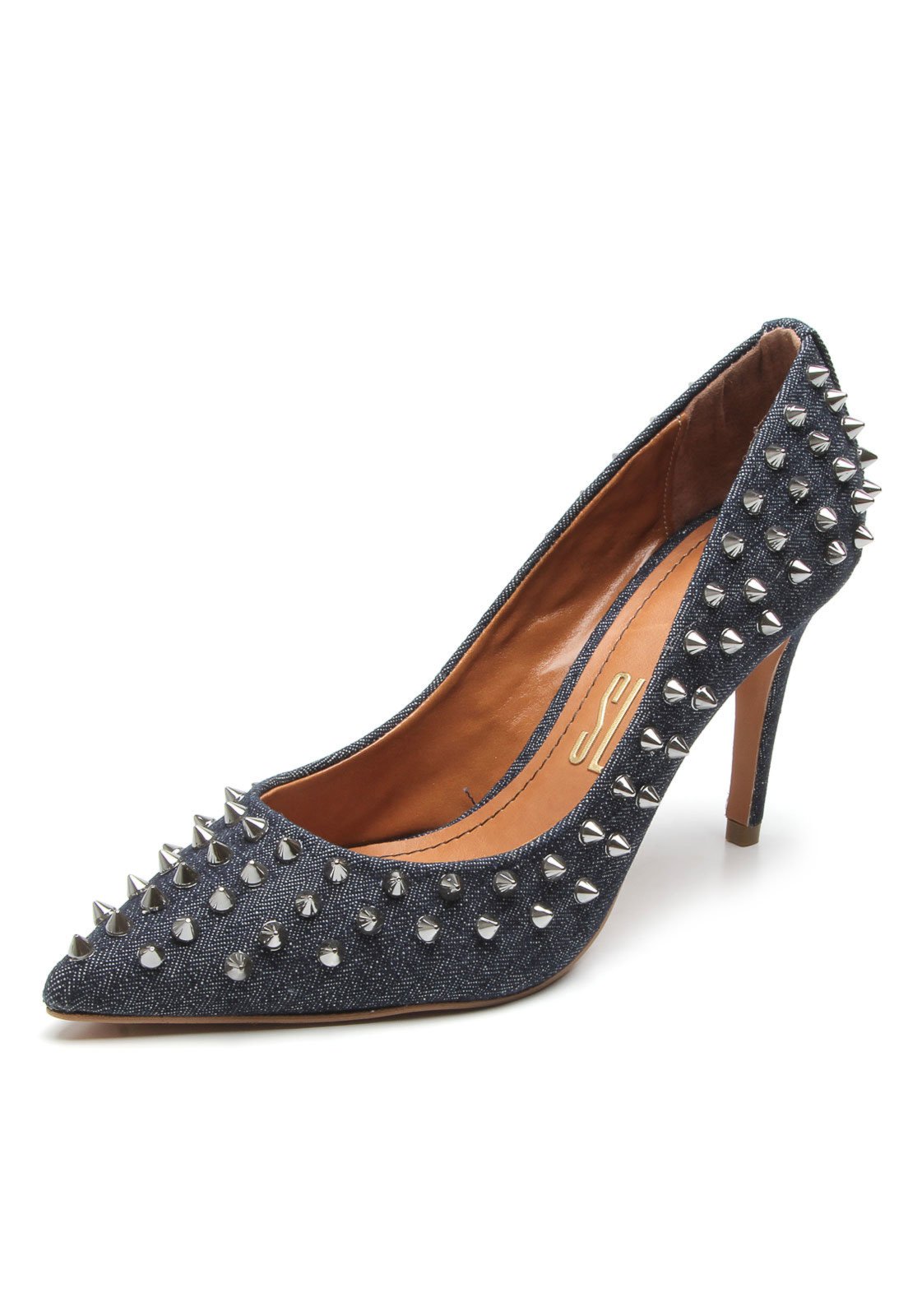 Scarpin santa shops lolla com spikes