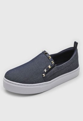 Slip On Santa Lolla Jeans Azul