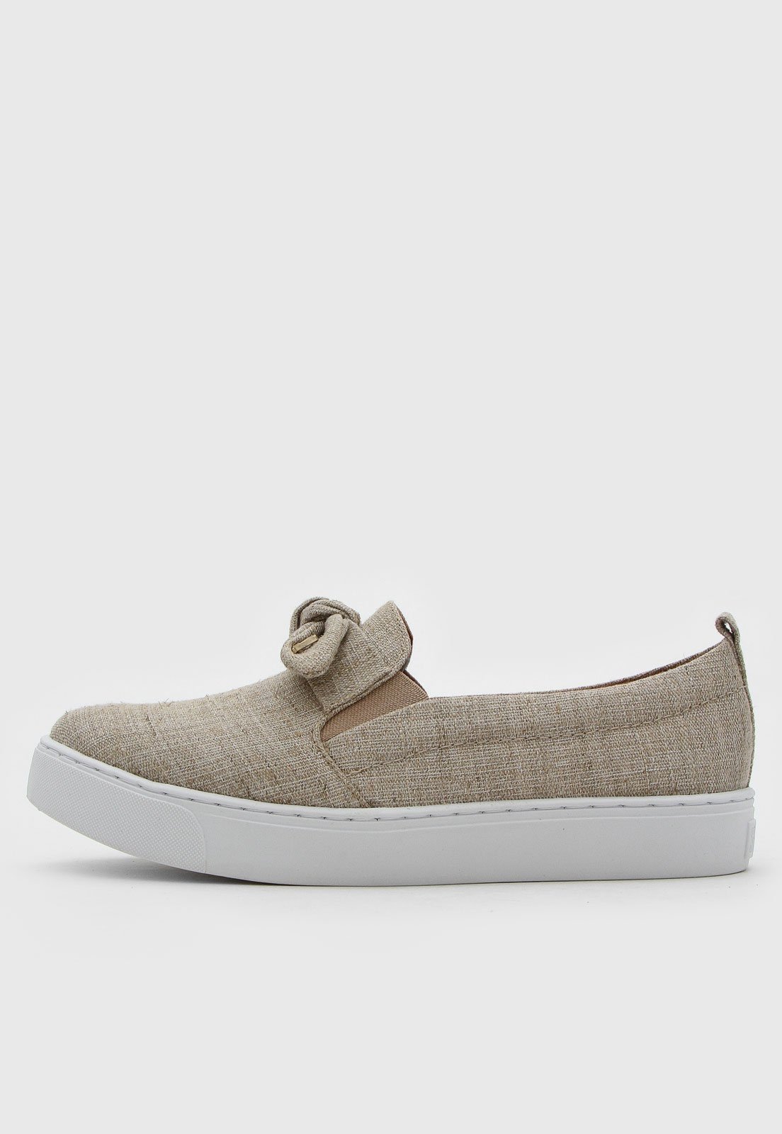slip on santa lolla tachas bege