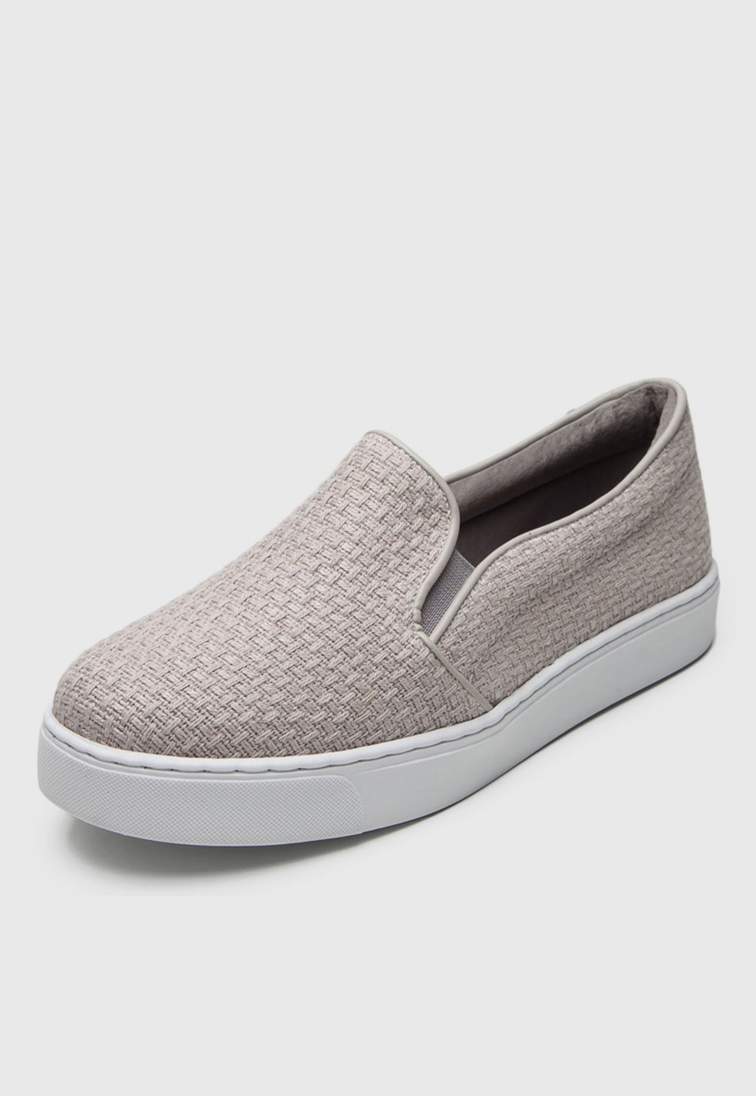 Tenis slip on store cinza