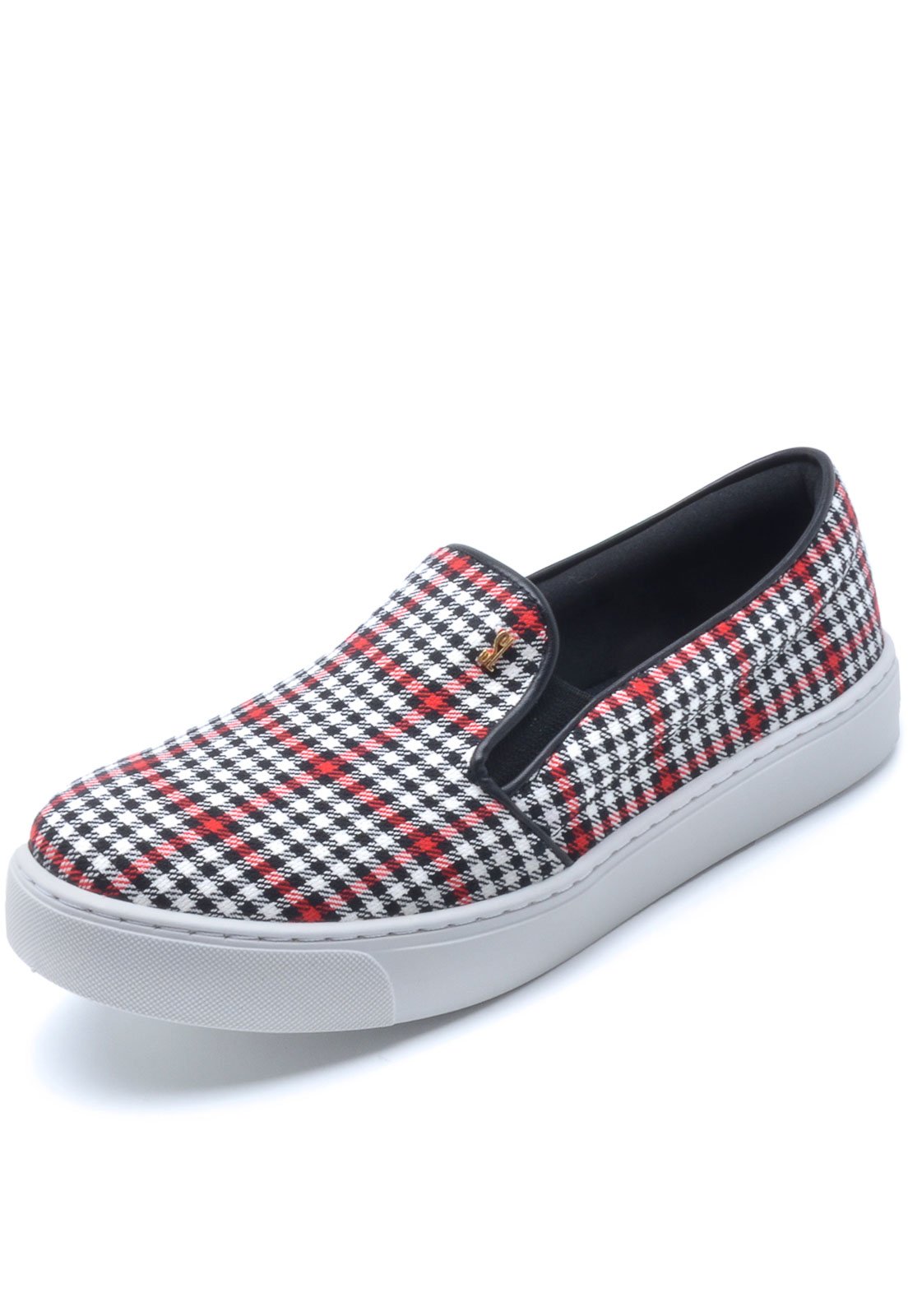 Slip on store santa lolla xadrez