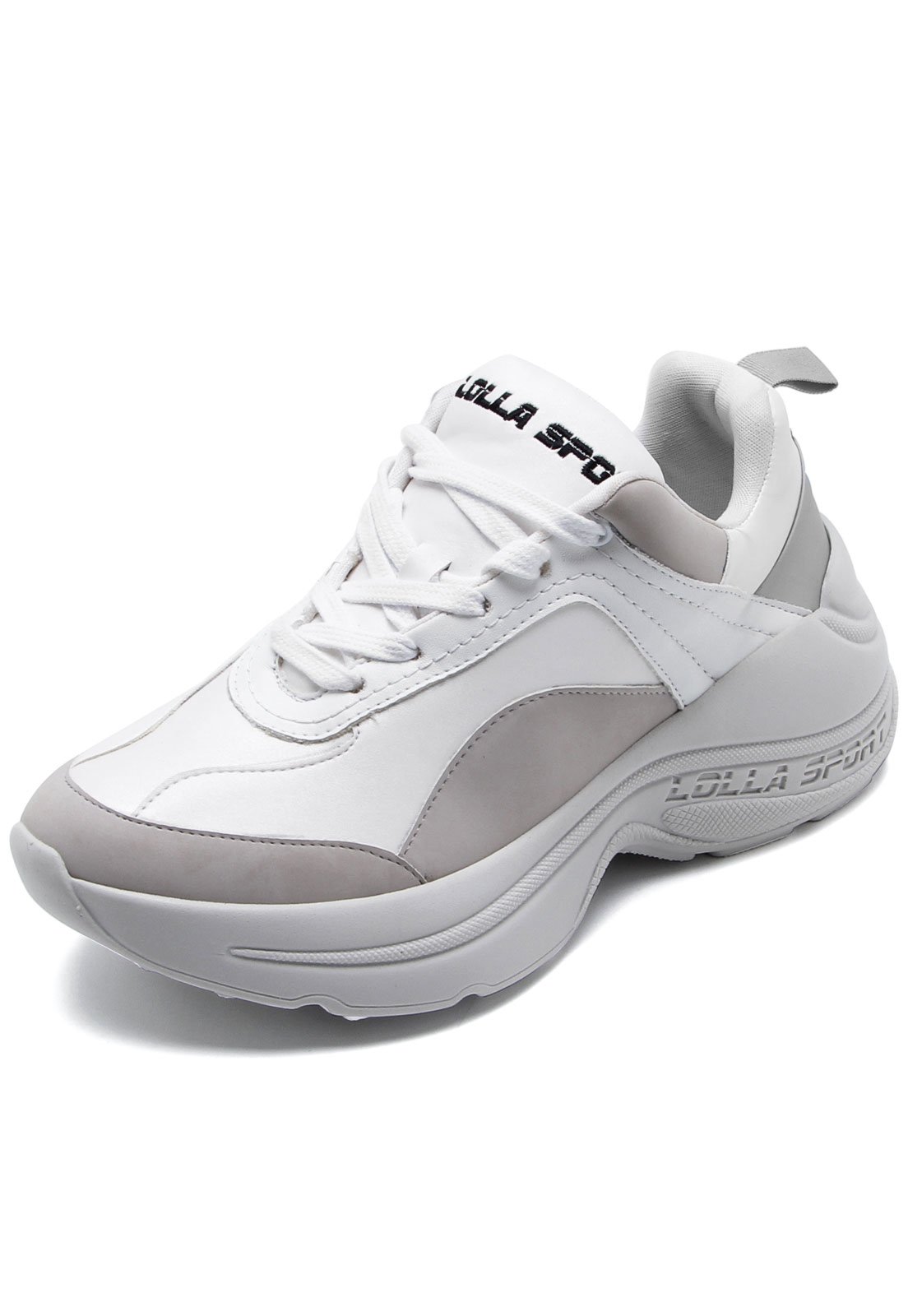 tênis santa lolla dad sneaker chunky branco