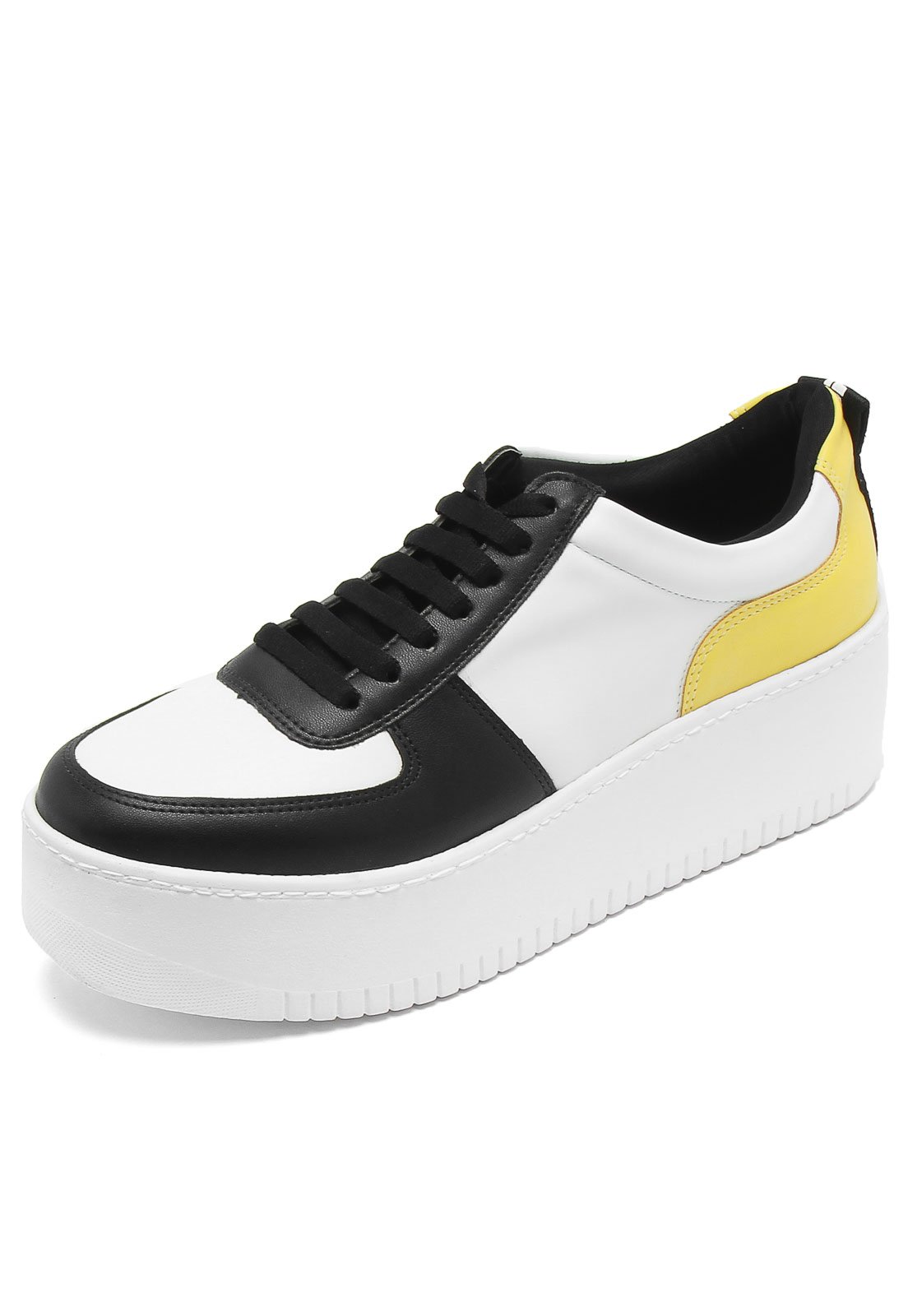 tenis branco flatform santa lolla