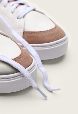 Tênis Santa Lolla Color Block Branco