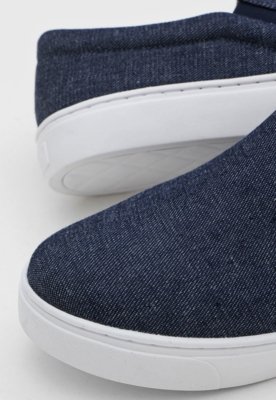 Tênis Slip On Santa Lolla Comfort Azul