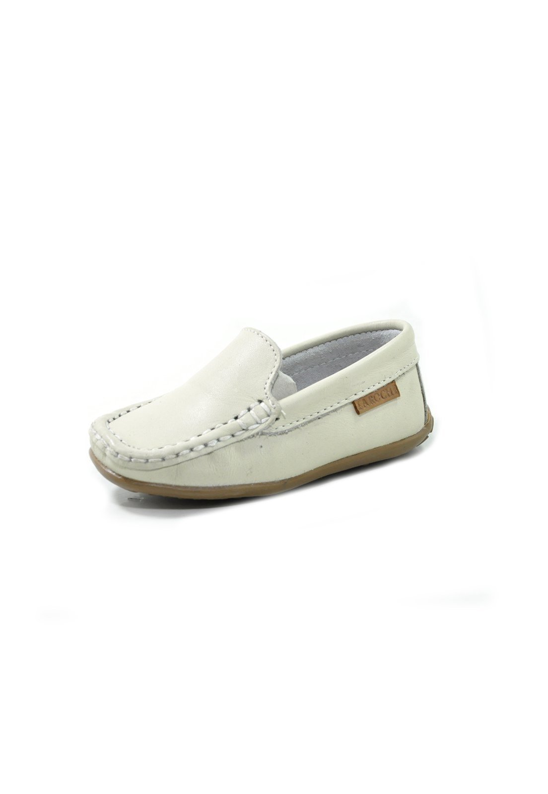 mocassim branco masculino