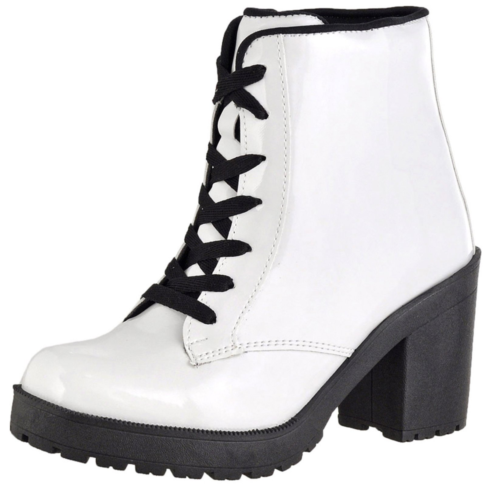 ankle boot cadarço