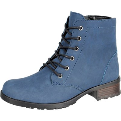 ankle boot azul