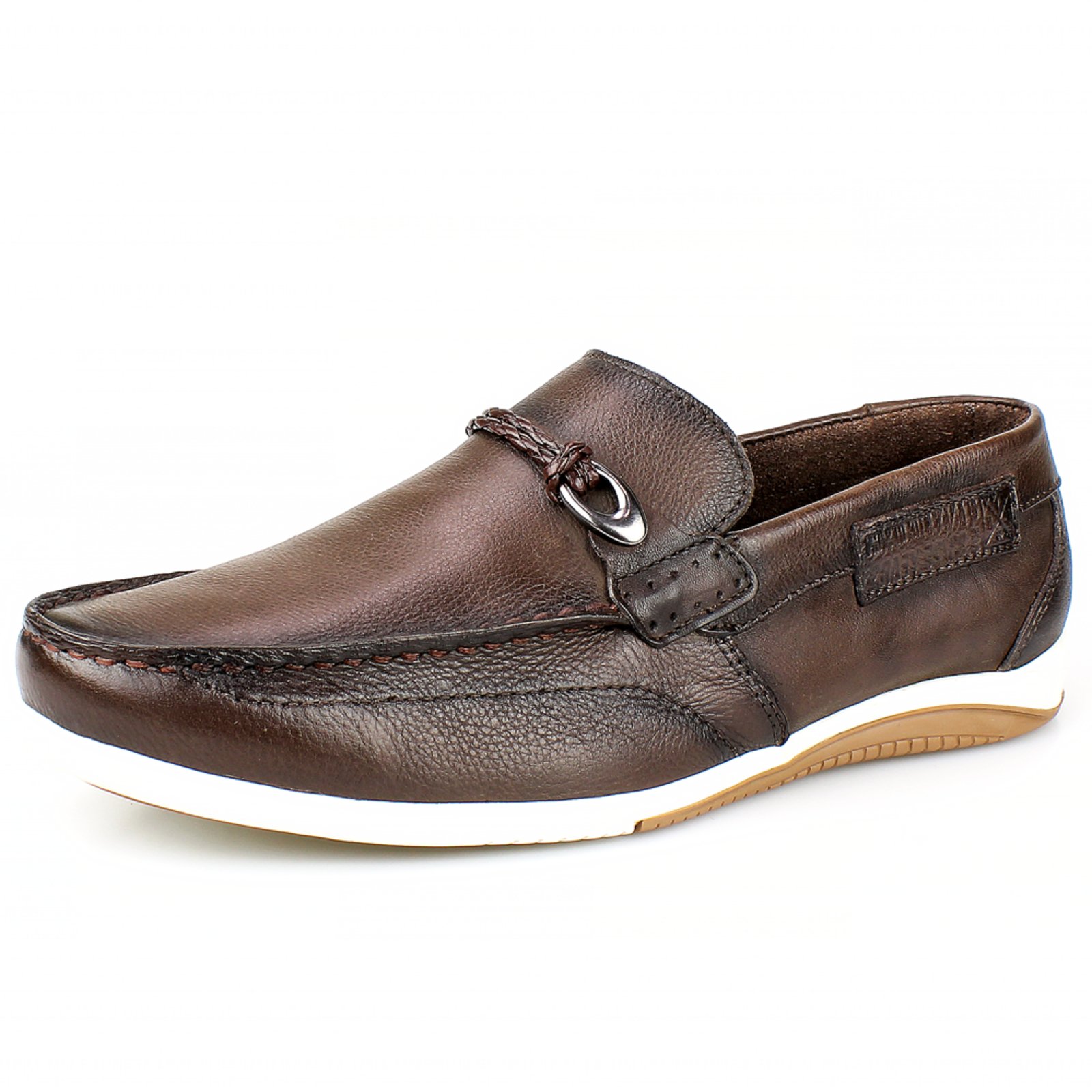 mocassim com fivela masculino