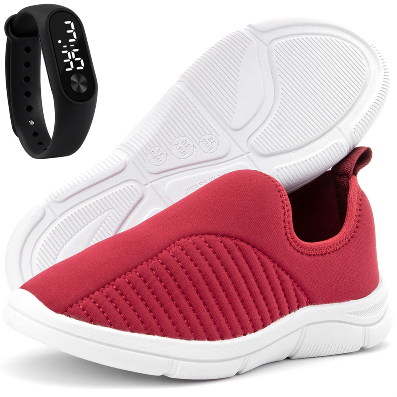 tenis nike feminino casual vermelho