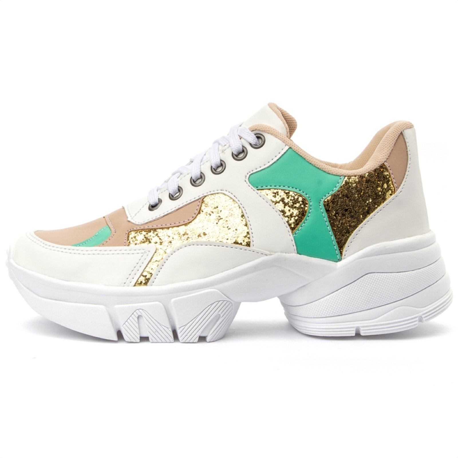 Sneakers feminino com sales salto