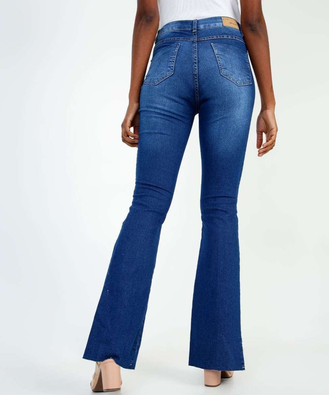 Calça jeans sale flare sawary