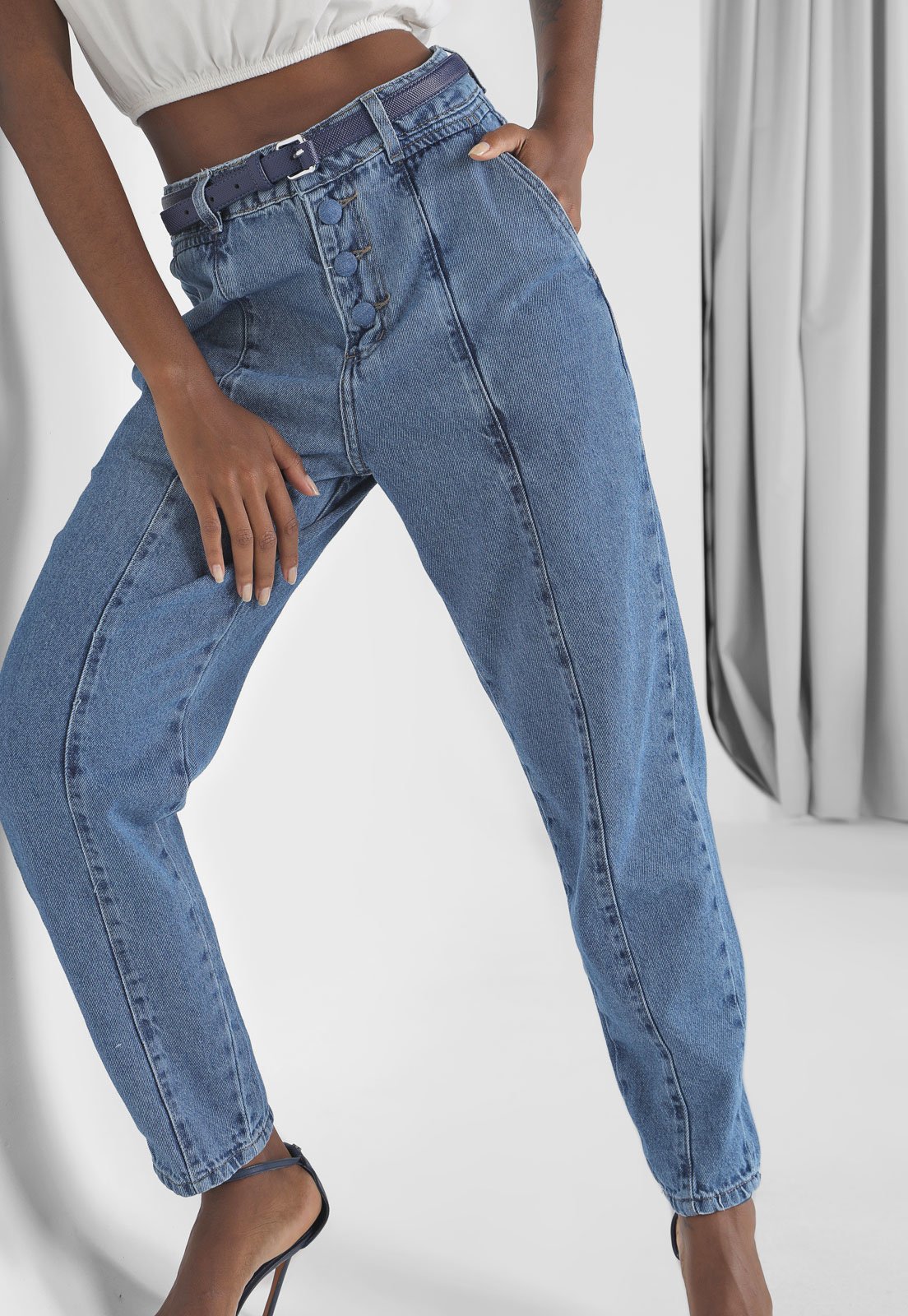 Calça mom best sale jeans dafiti