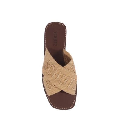 Rasteira X Schutz Bege