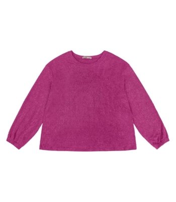 Moletom Feminino Plus Size Secret Glam Roxo