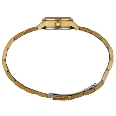 Relógio Feminino Clássico Aço Dourado Seculus