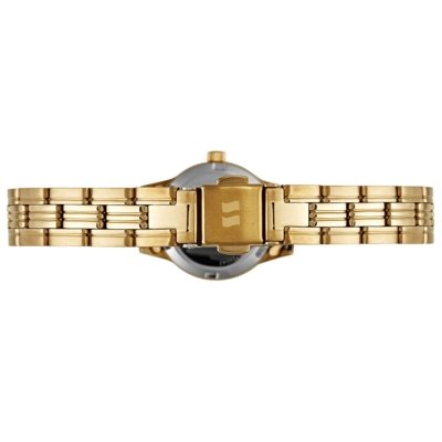 Relógio Feminino Clássico Aço Dourado Seculus