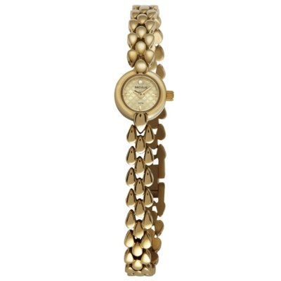 Relógio Feminino Clássico Aço Dourado Seculus