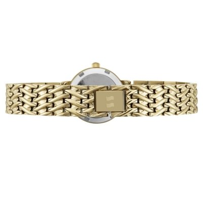Relógio Seculus Feminino Analógico Design Clean Dourado Seculus