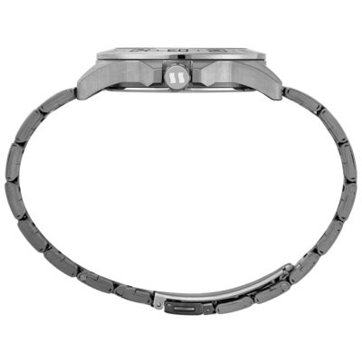 Relógio Seculus Masculino Aço Calendário Azul Seculus
