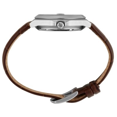 Relógio Seculus Masculino Automático Marrom Texturizado Seculus
