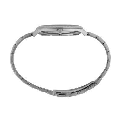 Relógio Seculus Masculino Bisel Serrilhado Prata Seculus