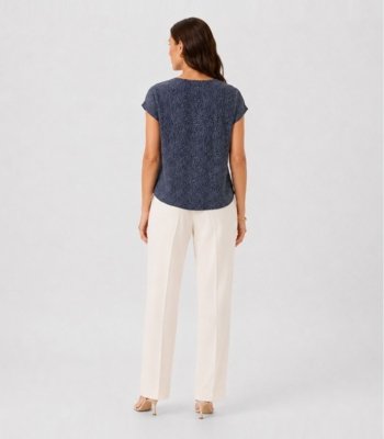Blusa Feminina Estampada Rovitex Azul