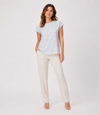 Blusa Feminina Estampada Rovitex Rosa