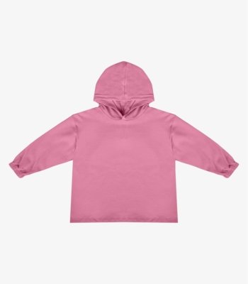 Blusão Com Capuz Infantil Feminino Select Rosa