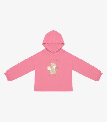 Blusão Com Capuz Infantil Feminino Select Rosa