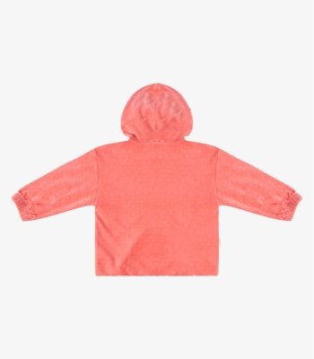 Blusão Com Capuz Menina Infantil Select Rosa