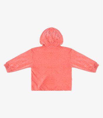 Blusão Com Capuz Menina Infantil Select Rosa