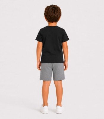 Conjunto Camiseta Com Bermuda Infantil Select Preto